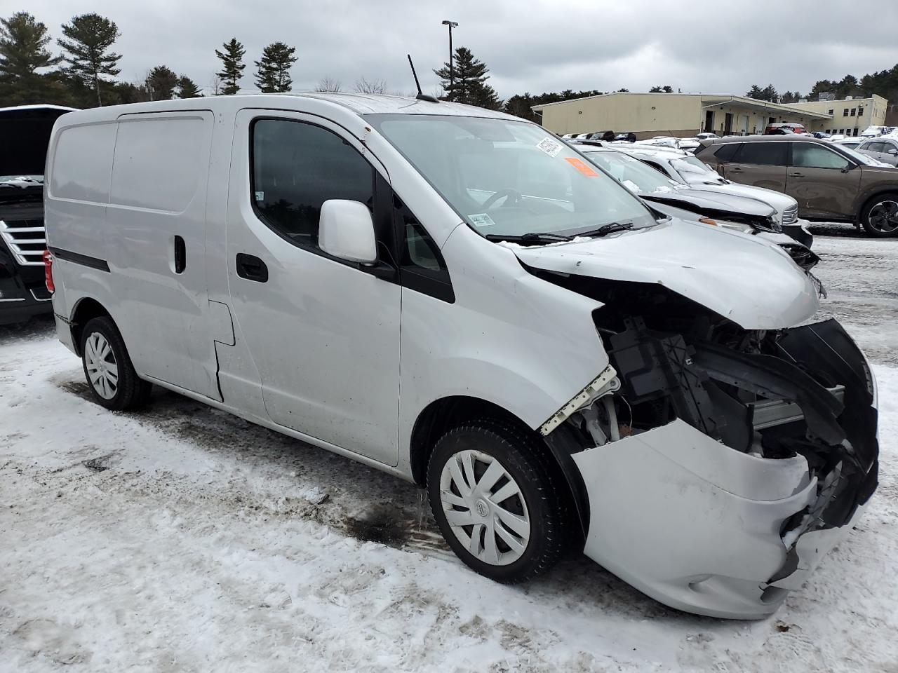 2018 Nissan NV VIN 3N6CM0KN2JK694319 Copart auction photo, front end / minor dent/scratches damage thumbnail 4
