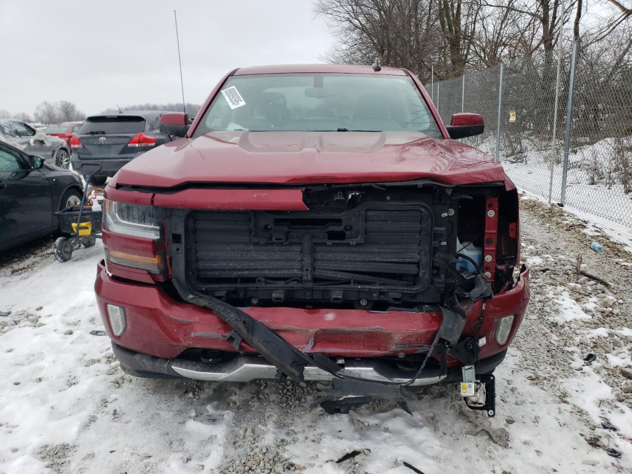 2018 Chevrolet Silverado VIN 1GCVKREC8JZ302902 Copart auction photo, front end / minor dent/scratches damage thumbnail 5