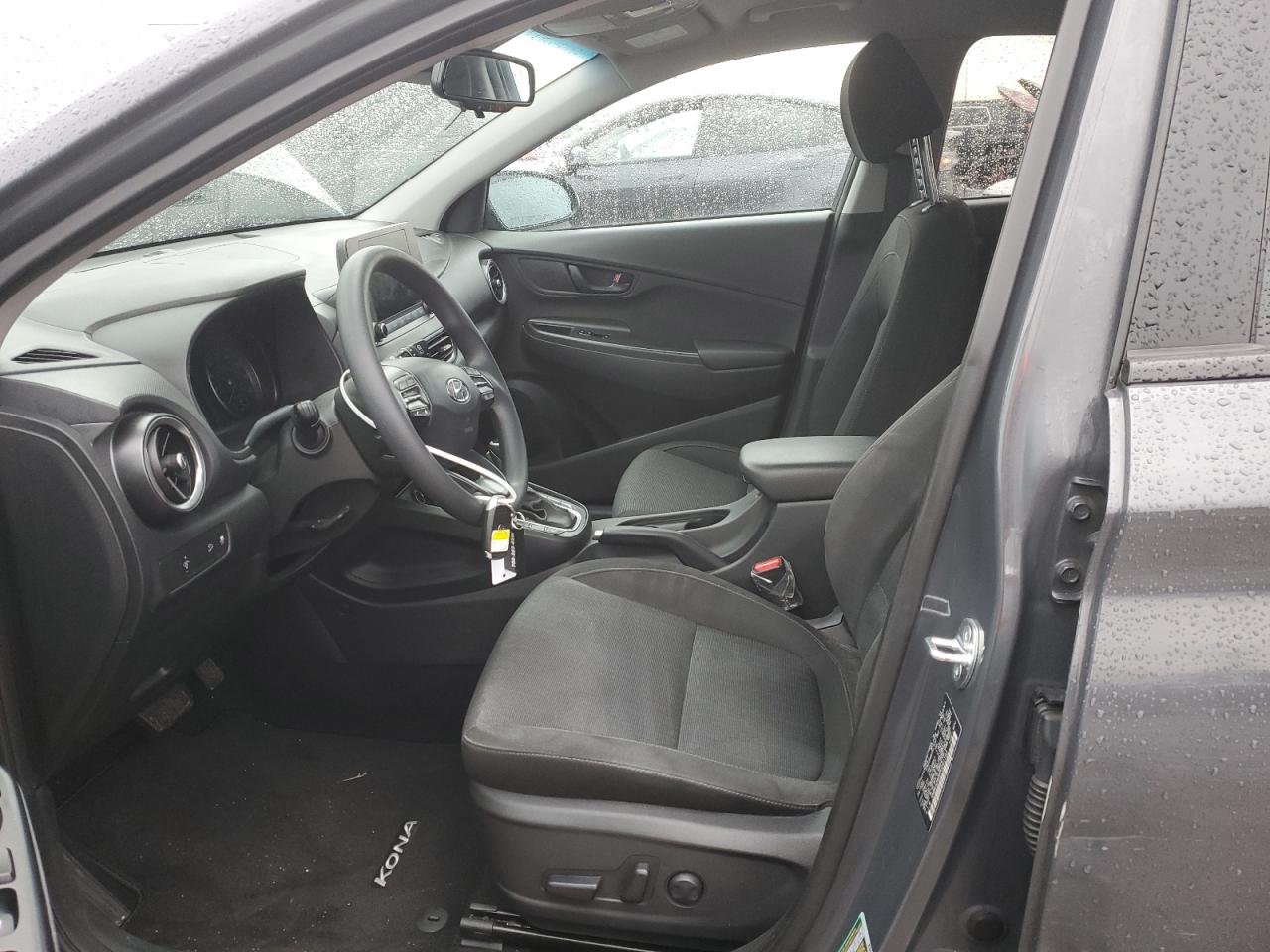 2023 Hyundai Kona VIN KM8K62AB8PU061193 Copart auction photo, front end / side damage thumbnail 7
