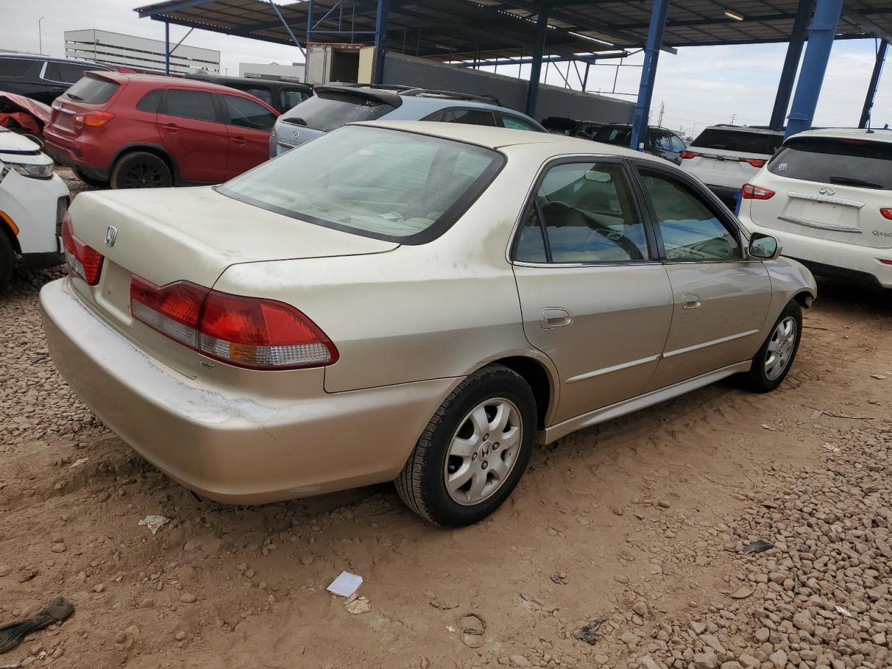 2002 Honda Accord VIN JHMCG66062C020482 Copart auction photo, front end damage thumbnail 3