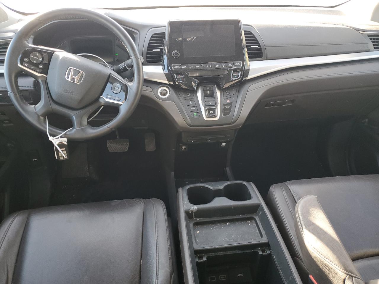 2020 Honda Odyssey VIN 5FNRL6H73LB042753 Copart auction photo, front end damage thumbnail 8