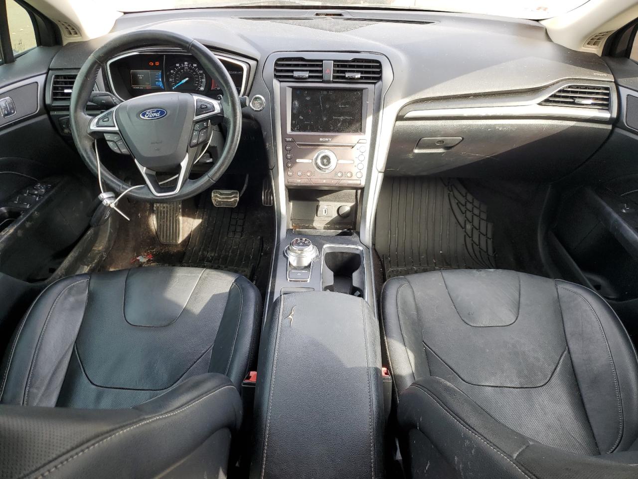 2017 Ford Fusion VIN 3FA6P0D94HR183550 Copart auction photo, front end / side damage thumbnail 8