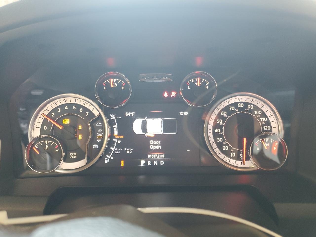 2019 RAM 1500 VIN 1C6RR7TTXKS576415 Copart auction photo, rear end damage thumbnail 9