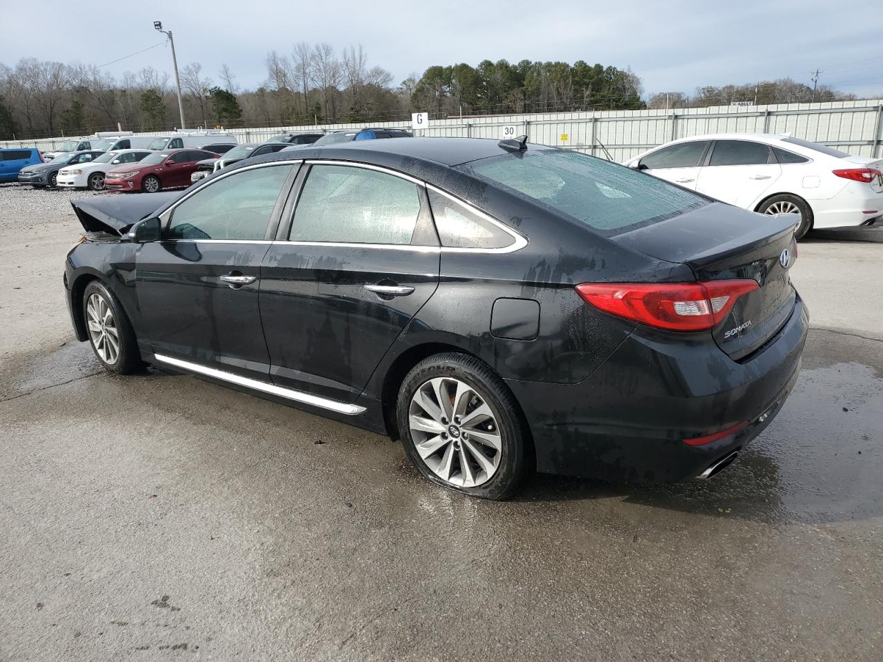 2017 Hyundai Sonata VIN 5NPE34AF2HH510467 Copart auction photo, front end damage thumbnail 2