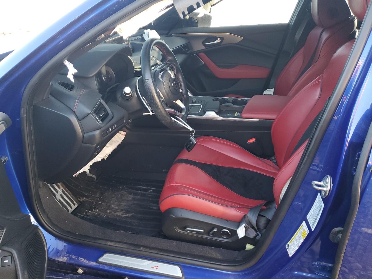 2021 Acura TLX VIN 19UUB5F54MA003433 Copart auction photo, front end damage thumbnail 7