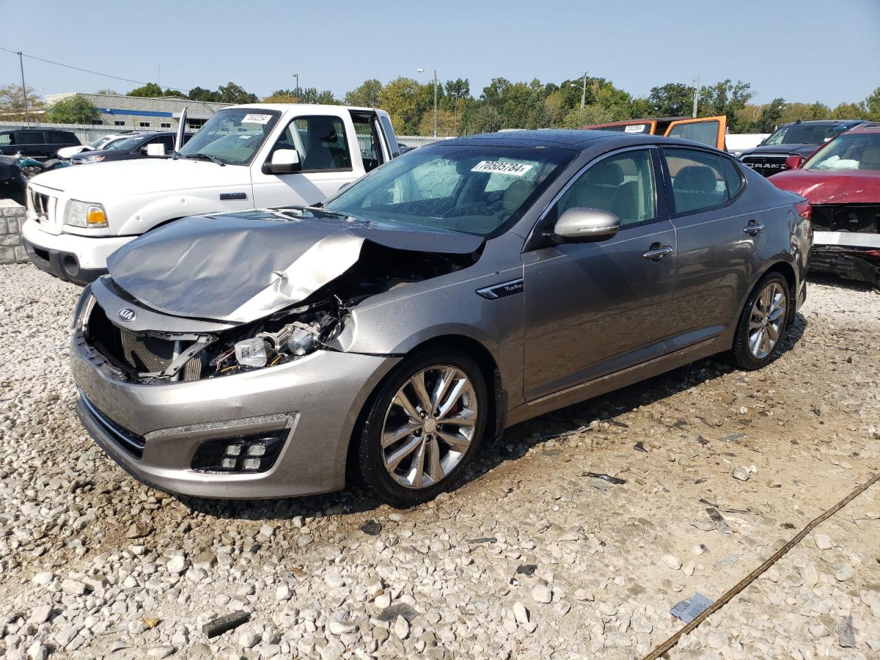 2015 KIA Optima VIN 5XXGR4A61FG421439
