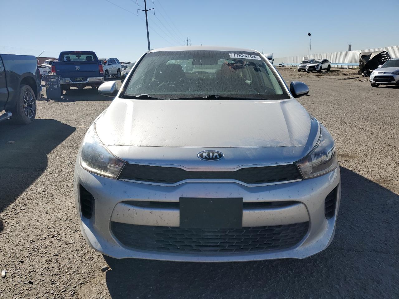 2020 KIA Rio VIN 3KPA24AD3LE273923 Copart auction photo, water/flood damage thumbnail 5