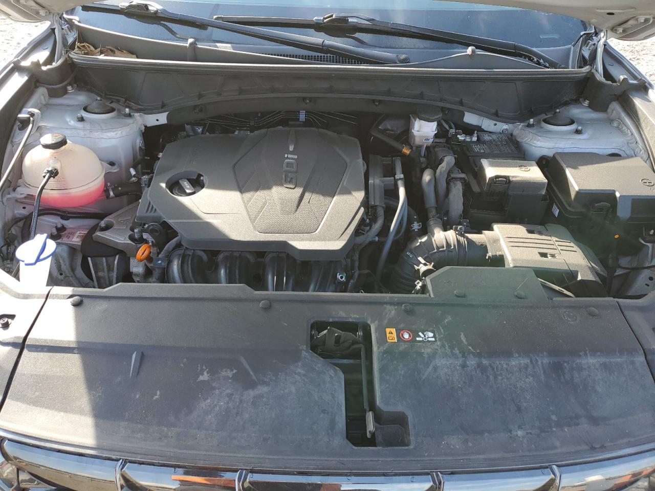2022 Hyundai Tucson VIN 5NMJCCAE8NH092022 Copart auction photo, top/roof damage thumbnail 12
