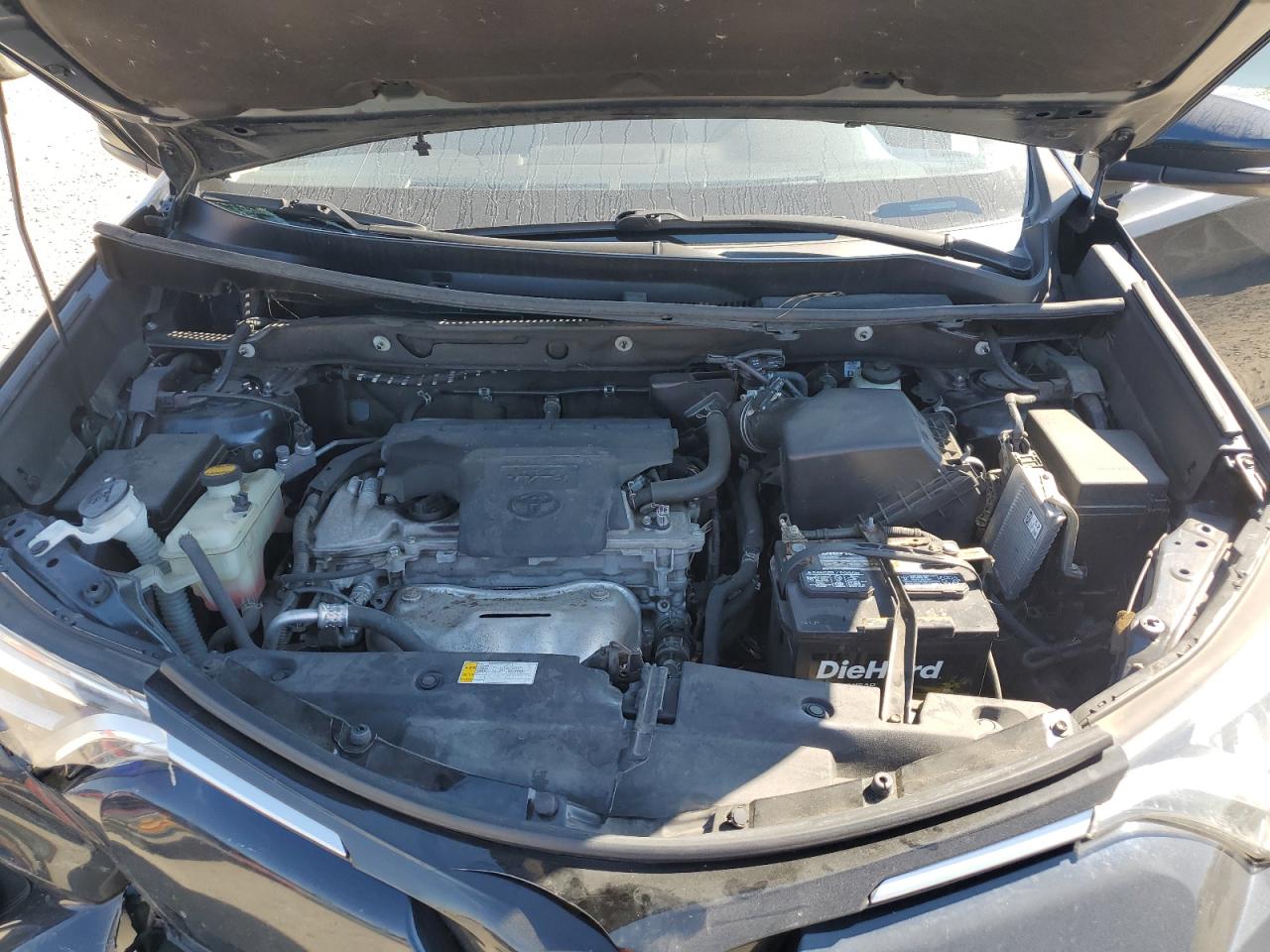 2017 Toyota RAV 4 VIN 2T3DFREV9HW583698 Copart auction photo, front end damage thumbnail 13