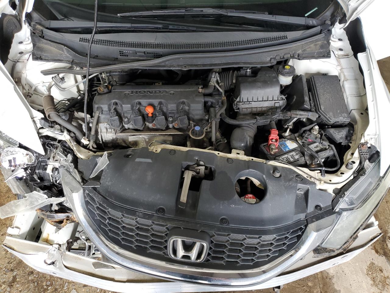 2014 Honda Civic VIN 19XFB2F57EE220897 Copart auction photo, front end / rear end damage thumbnail 11