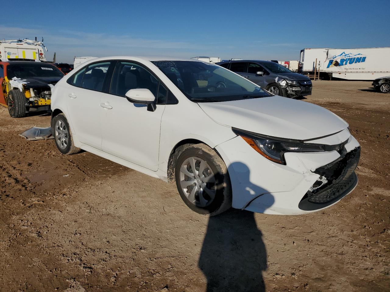 2022 Toyota Corolla VIN 5YFEPMAE1NP324896 Copart auction photo, all over / minor dent/scratches damage thumbnail 4