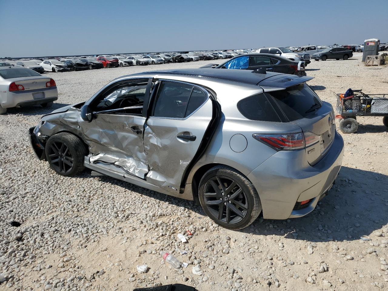 2016 Lexus CT VIN JTHKD5BH4G2265899 Copart auction photo, all over / minor dent/scratches damage thumbnail 2