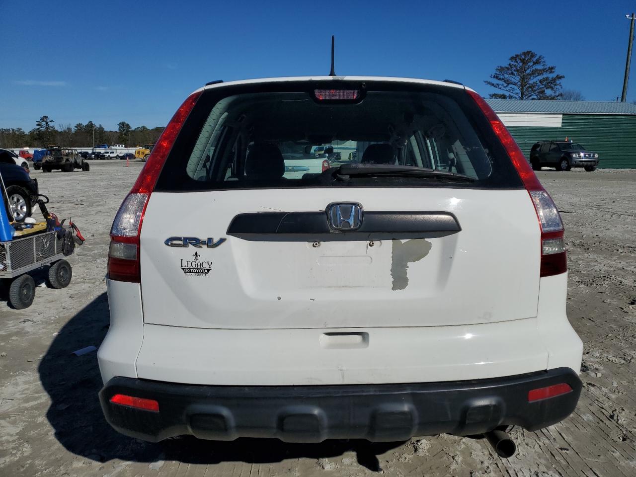 2008 Honda CR-V VIN 3CZRE38368G706691 Copart auction photo, side damage thumbnail 6