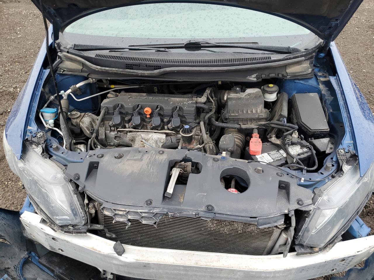2014 Honda Civic VIN 19XFB2F56EE050404 Copart auction photo, all over damage thumbnail 11