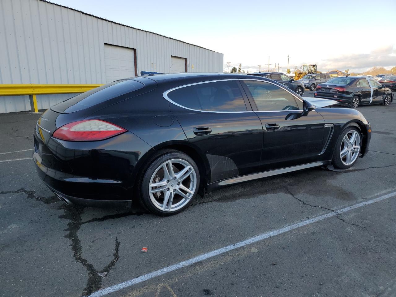 2010 Porsche Panamera VIN WP0AB2A78AL061960 Copart auction photo, front end / mechanical damage thumbnail 3