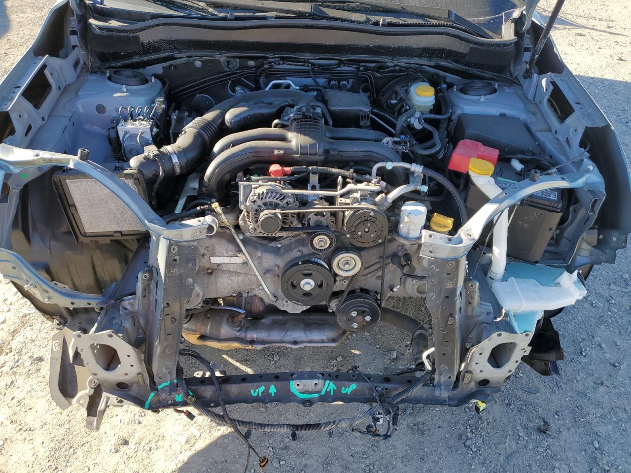 2015 Subaru Forester VIN JF2SJABC7FH822051 Copart auction photo, front end damage thumbnail 13
