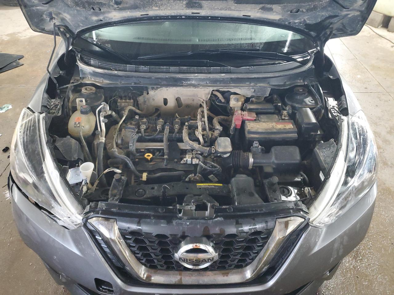2019 Nissan Kicks VIN 3N1CP5CU6KL544791 Copart auction photo, side / front end damage thumbnail 11