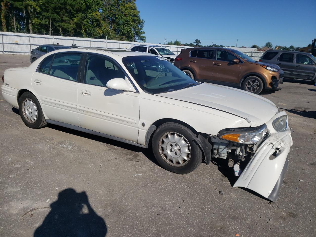 2001 Buick LeSabre VIN 1G4HR54K11U253951 Copart auction photo, front end damage thumbnail 4