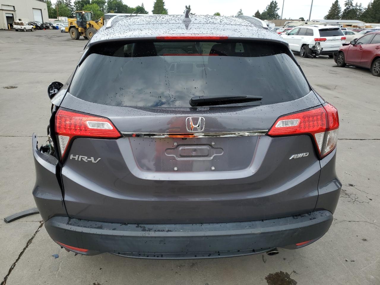 2019 Honda HR-V VIN 3CZRU6H55KM708835 Copart auction photo, side damage thumbnail 6