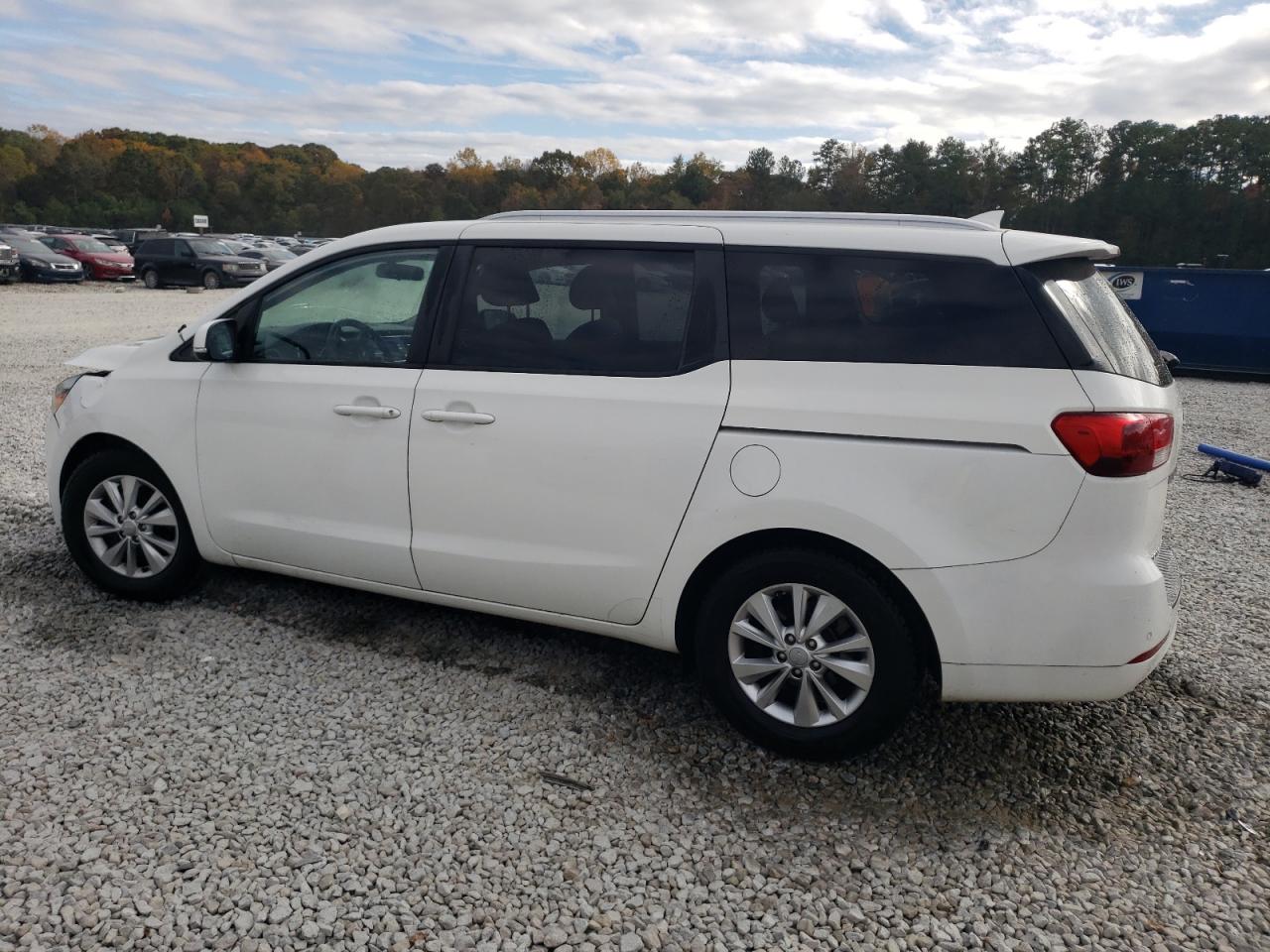 2016 KIA Sedona VIN KNDMB5C12G6198844 Copart auction photo, front end / minor dent/scratches damage thumbnail 2