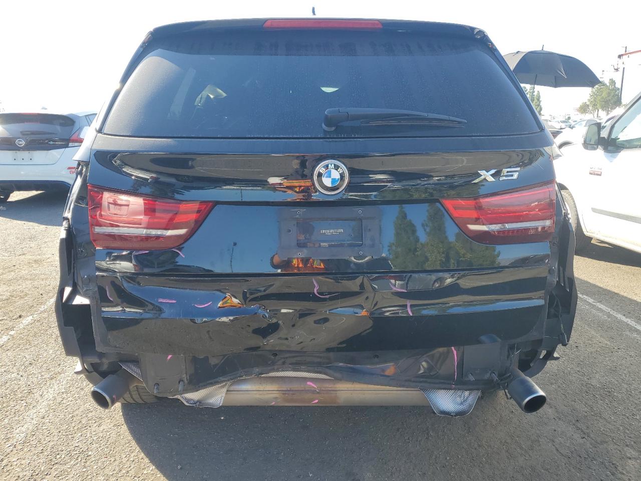 2015 BMW X5 VIN 5UXKR0C50F0K67670 Copart auction photo, rear end damage thumbnail 6