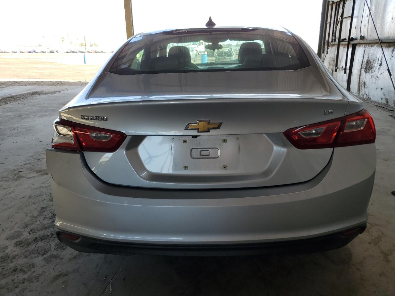 2016 Chevrolet Malibu VIN 1G1ZB5ST4GF301215 Copart auction photo, side / rear end damage thumbnail 6