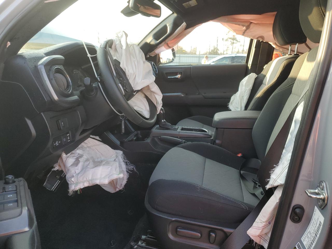 2021 Toyota Tacoma VIN 3TYCZ5ANXMT011945 Copart auction photo, front end damage thumbnail 7