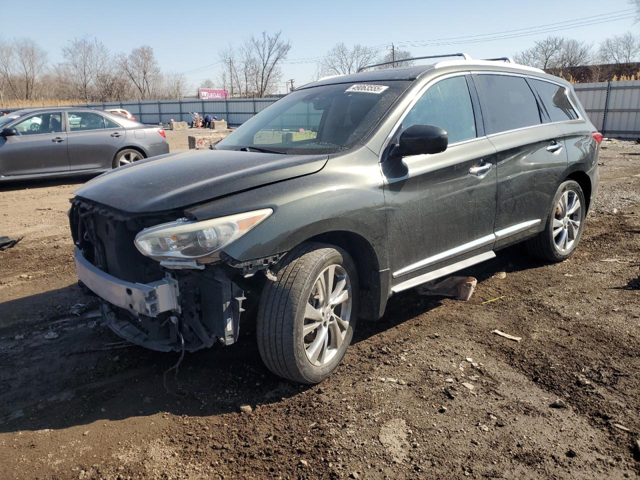 2013 Infiniti JX VIN 5N1AL0MM7DC339539 - Copart auction photo
