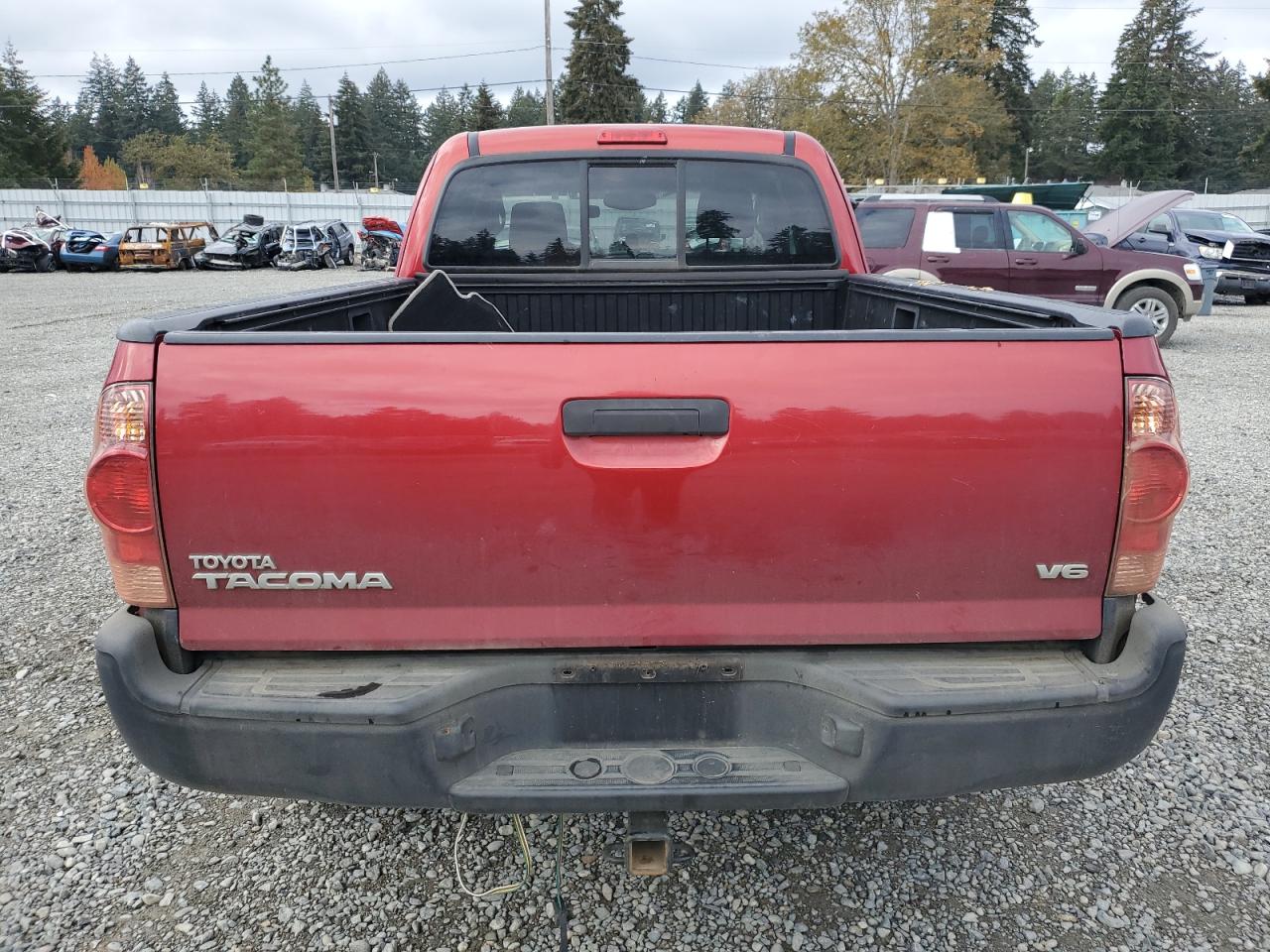 2008 Toyota Tacoma VIN 5TEUU42N28Z486389 Copart auction photo, front end damage thumbnail 6