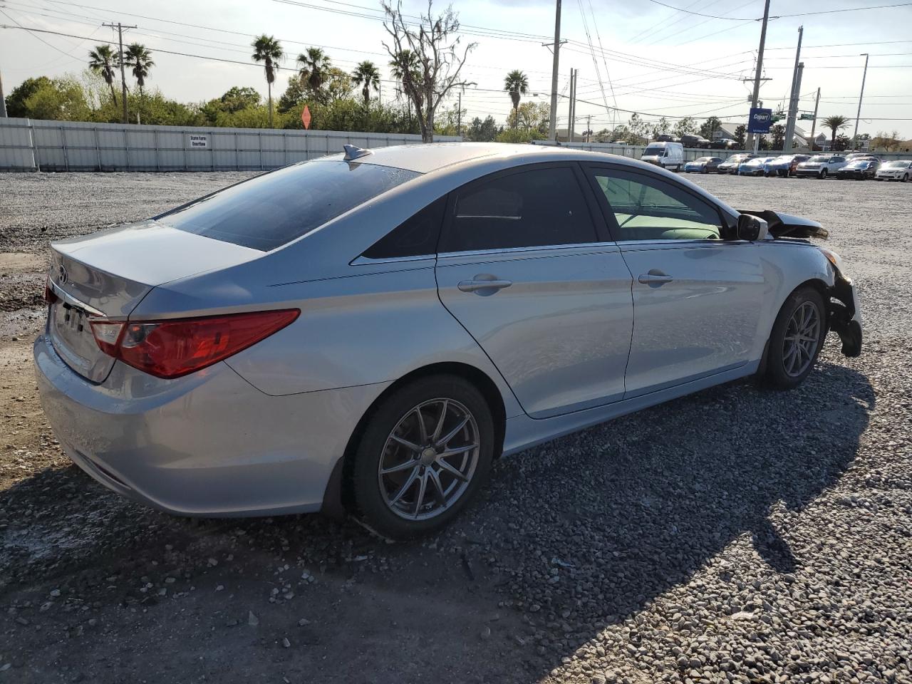 2013 Hyundai Sonata VIN 5NPEB4AC5DH730625 Copart auction photo, front end damage thumbnail 3