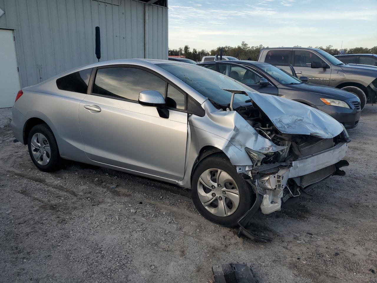 2013 Honda Civic VIN 2HGFG3B50DH523618 Copart auction photo, front end damage thumbnail 4