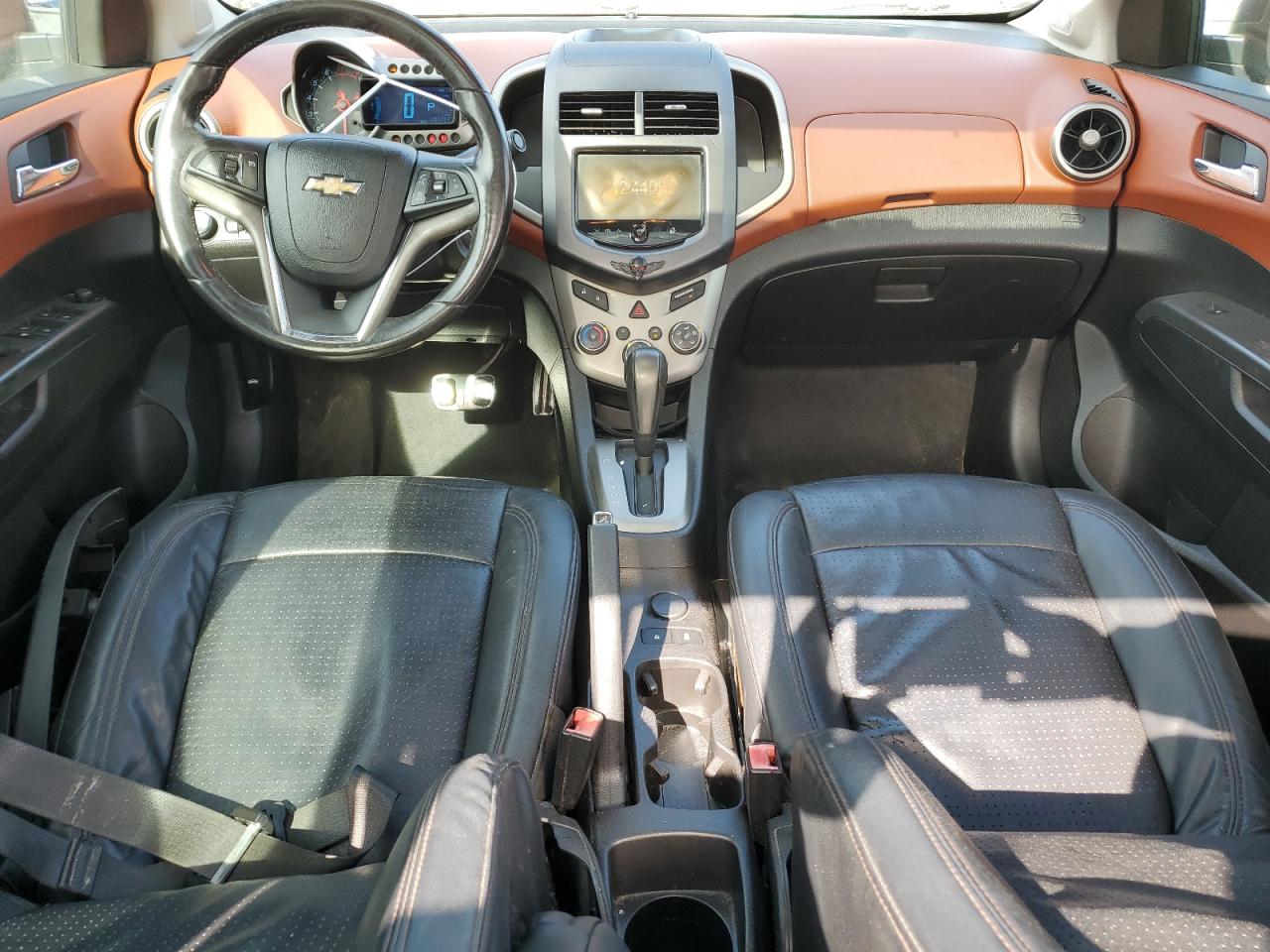 2013 Chevrolet Sonic VIN 1G1JE5SB7D4149854 Copart auction photo, all over damage thumbnail 8