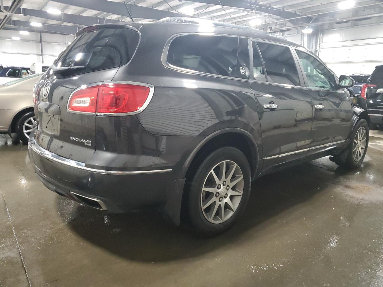 2015 Buick Enclave VIN 5GAKVBKD7FJ342734 Copart auction photo, front end damage thumbnail 3