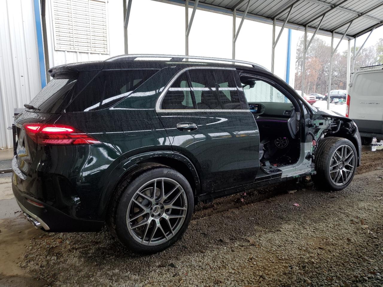 2024 Mercedes-Benz GLE VIN 4JGFB6BBXRB172085 Copart auction photo, side damage thumbnail 3