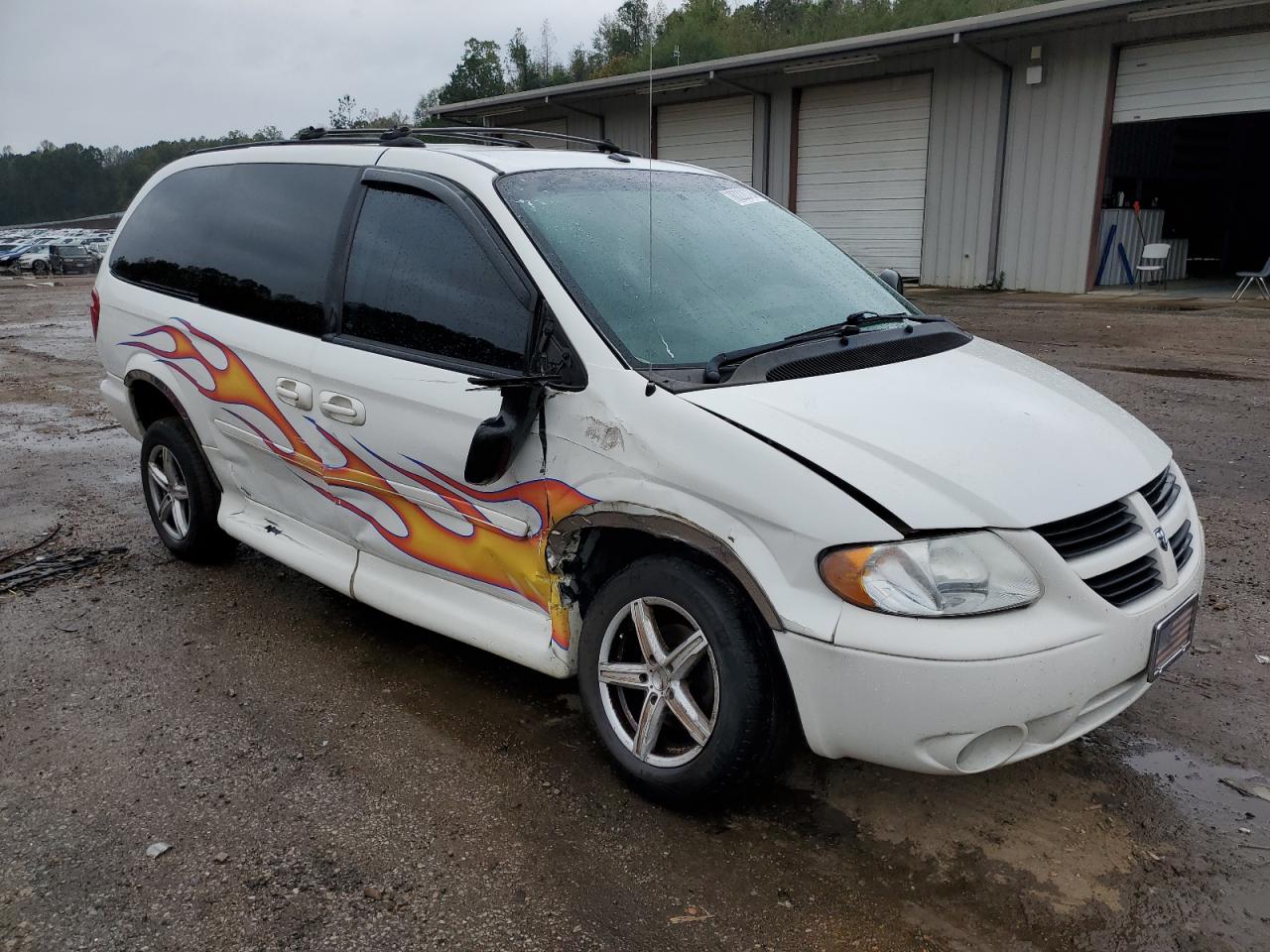2006 Dodge Caravan VIN 2D4GP44L16R633856 Copart auction photo, side damage thumbnail 4