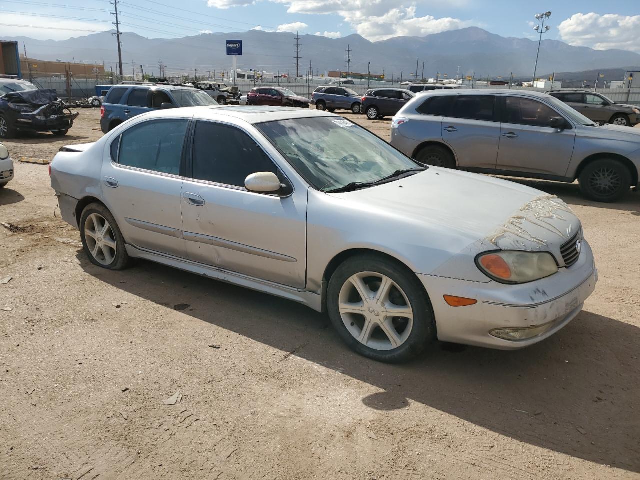 2002 Infiniti I VIN JNKDA31A02T015735 Copart auction photo, rear end / side damage thumbnail 4