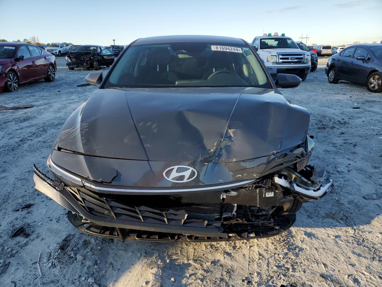 2024 Hyundai Elantra VIN KMHLL4DG2RU802246 Copart auction photo, front end damage thumbnail 5