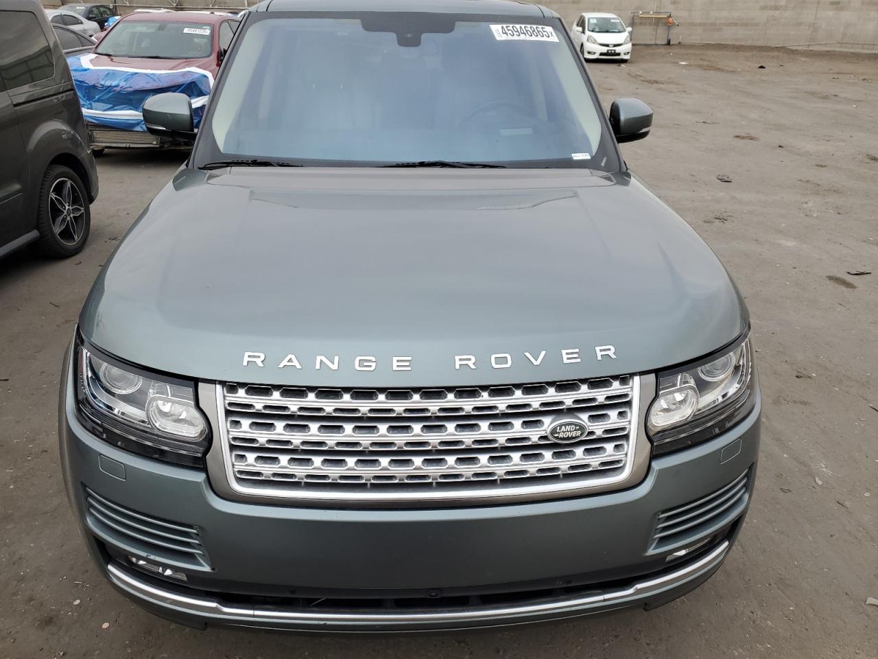 2016 Land Rover Range Rover VIN SALGS2VFXGA277365 Copart auction photo, side / undercarriage damage thumbnail 5