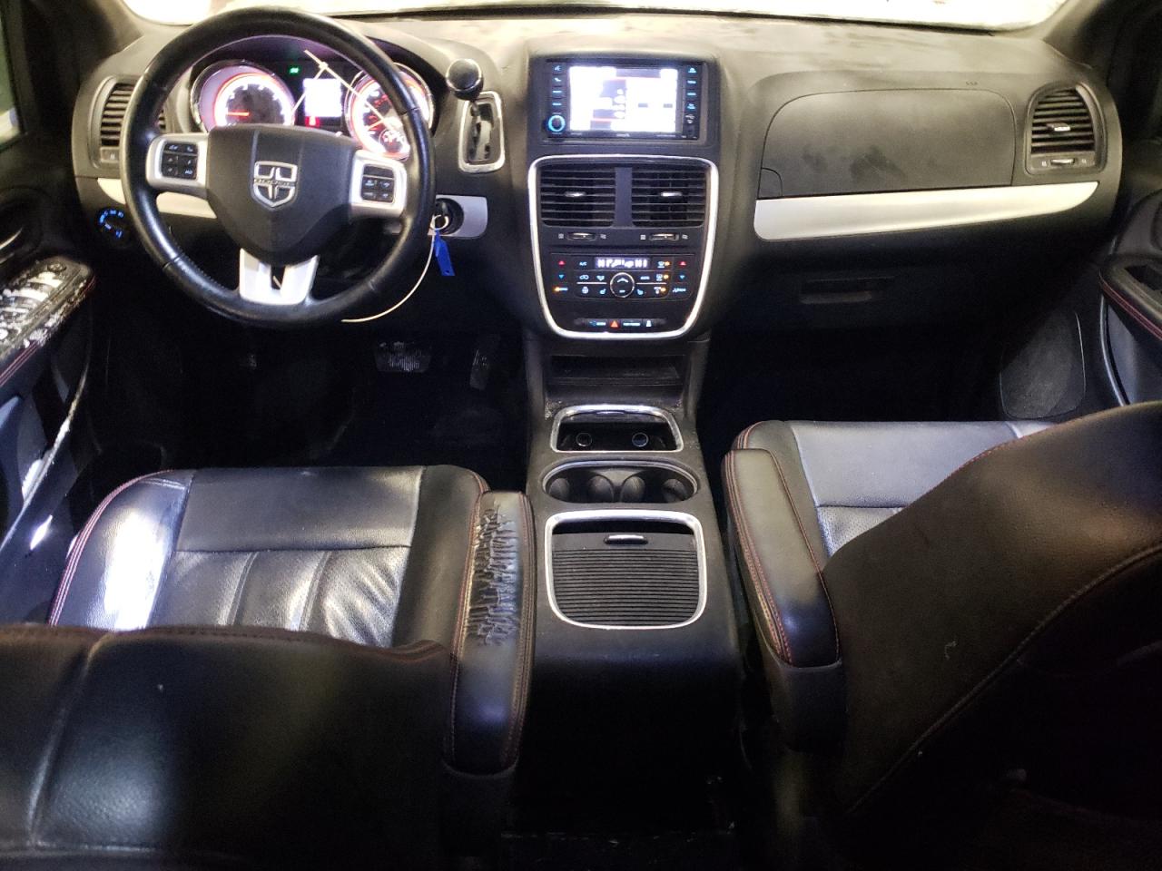 2017 Dodge Caravan VIN 2C4RDGEG7HR600865 Copart auction photo, front end / side damage thumbnail 8