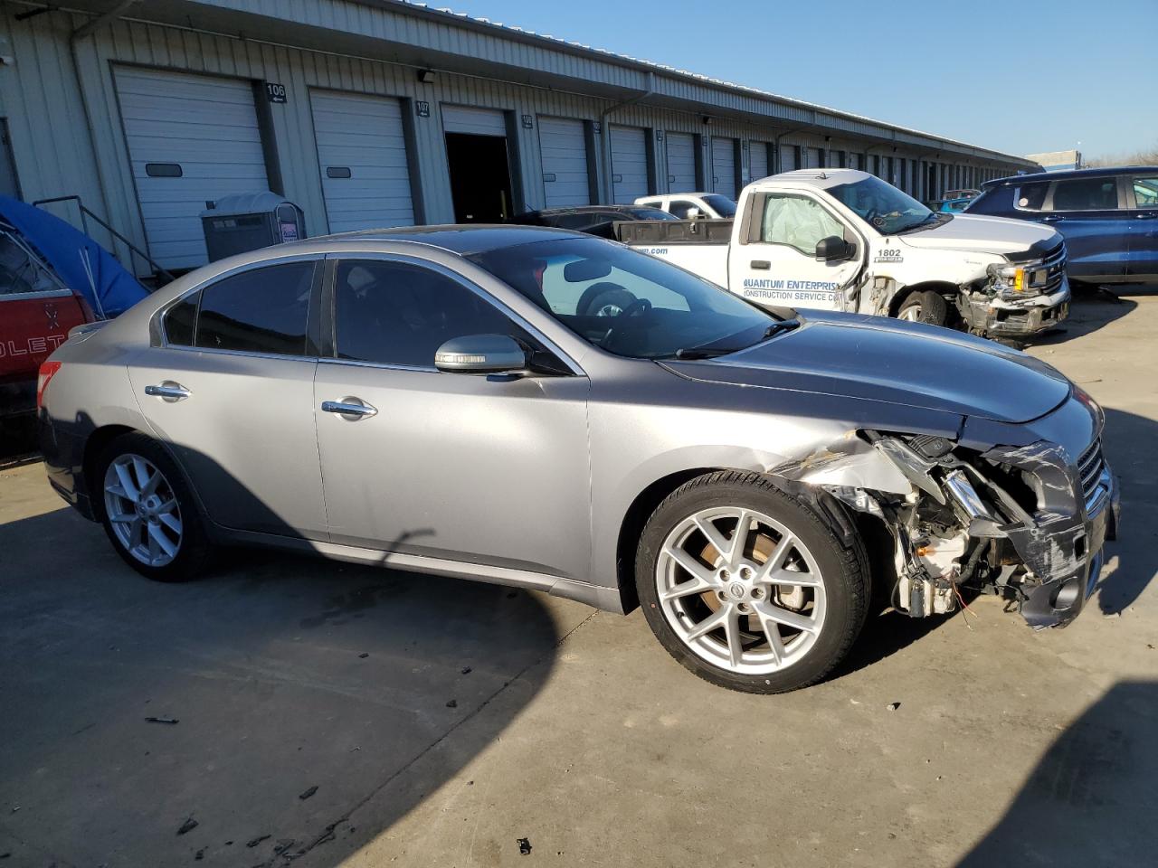 2009 Nissan Maxima VIN 1N4AA51E09C802638 Copart auction photo, front end damage thumbnail 4