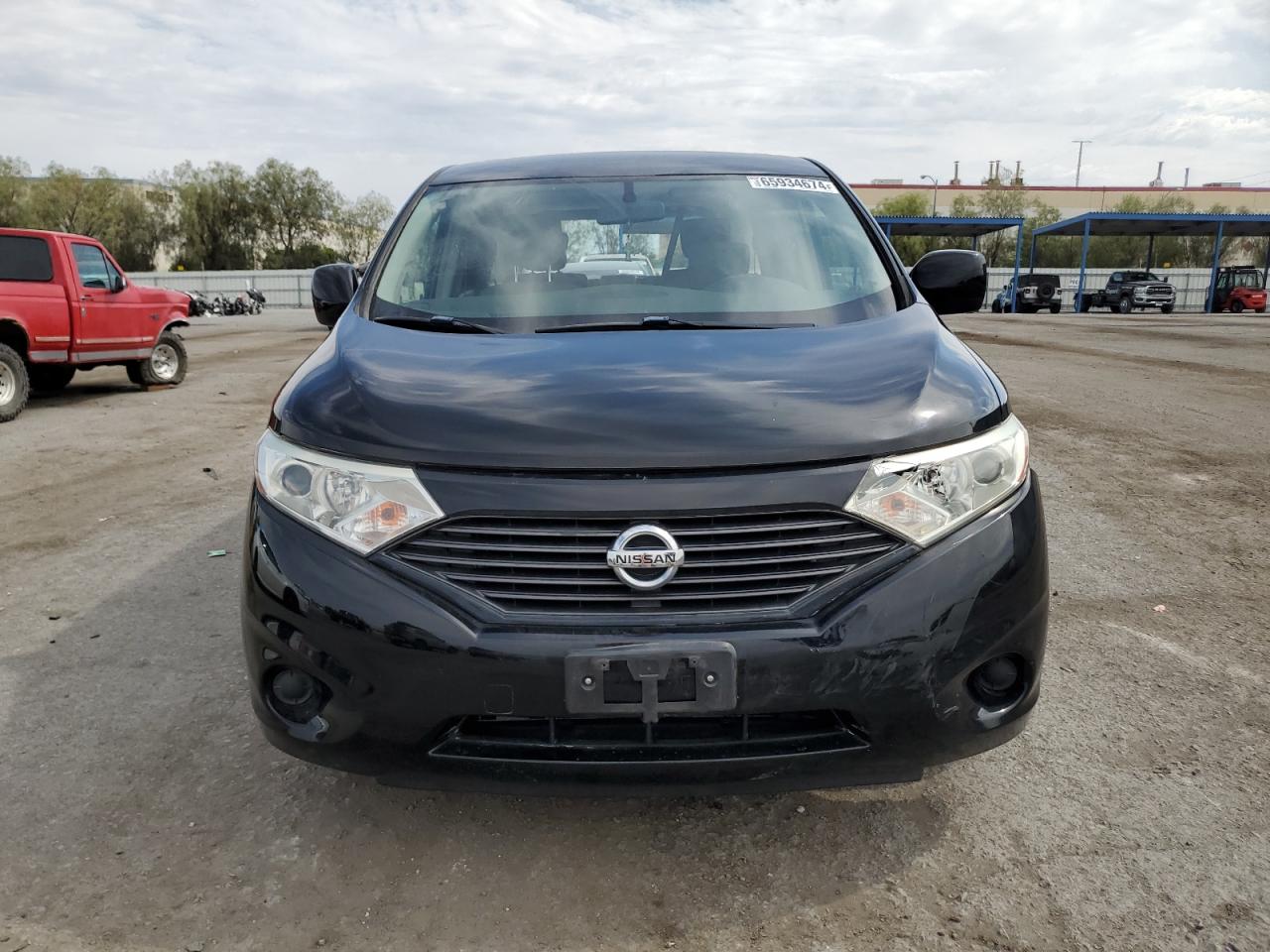 2013 Nissan Quest VIN JN8AE2KPXD9071479 Copart auction photo, rear end damage thumbnail 5