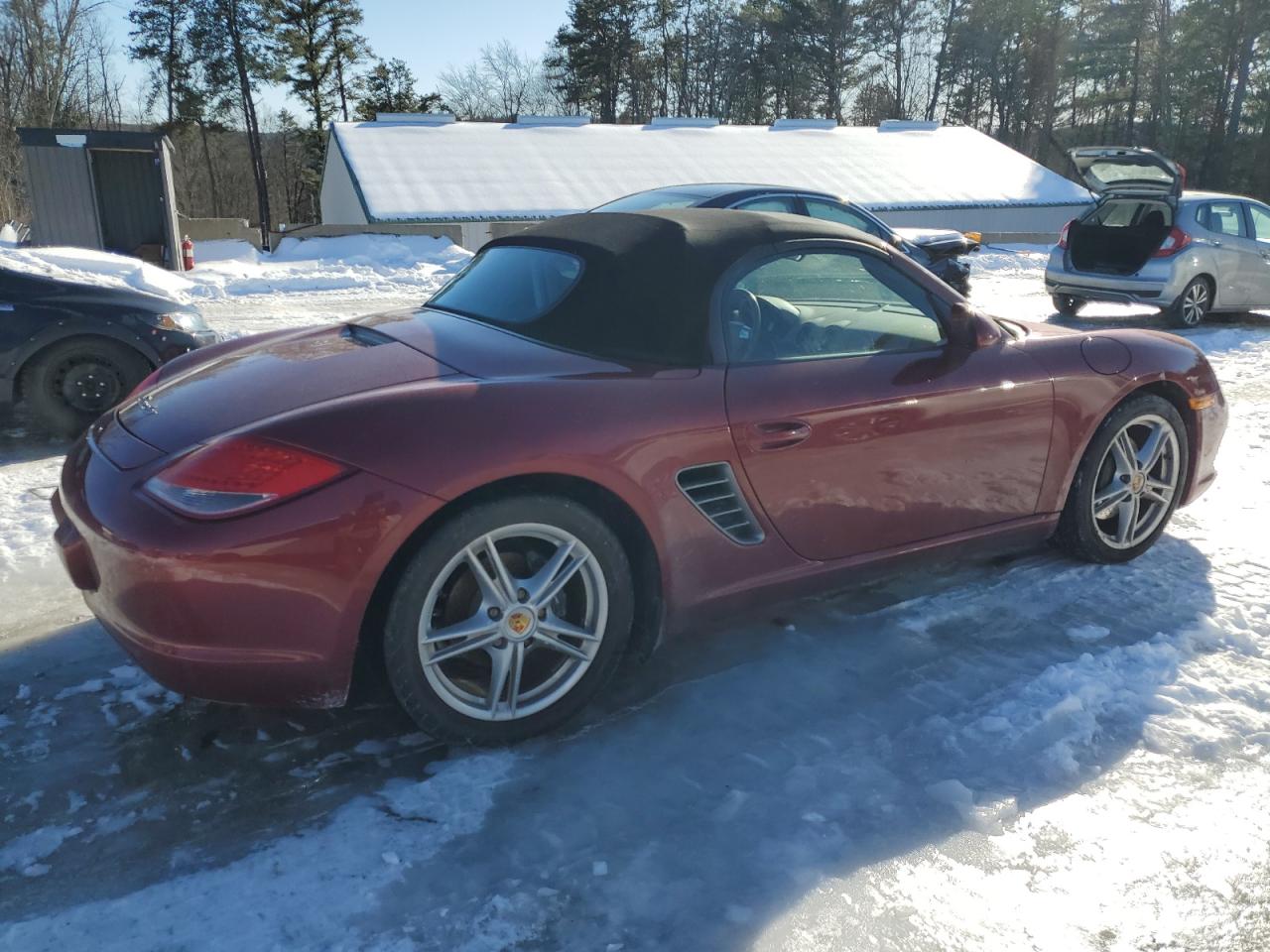 2009 Porsche Boxster VIN WP0CA29839S710090 Copart auction photo, water/flood / mechanical damage thumbnail 3