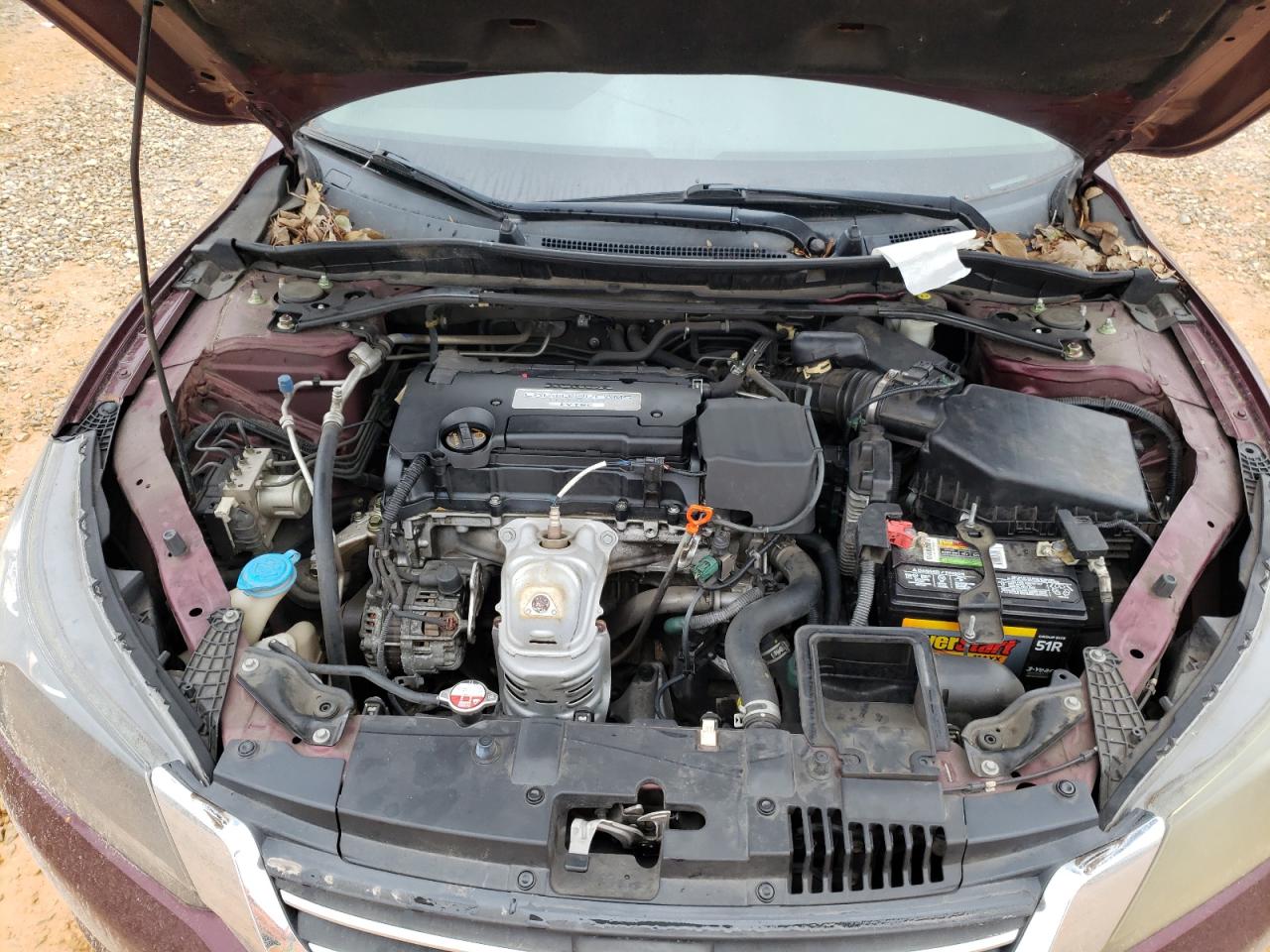 2014 Honda Accord VIN 1HGCR2F57EA079283 Copart auction photo, rear end damage thumbnail 11