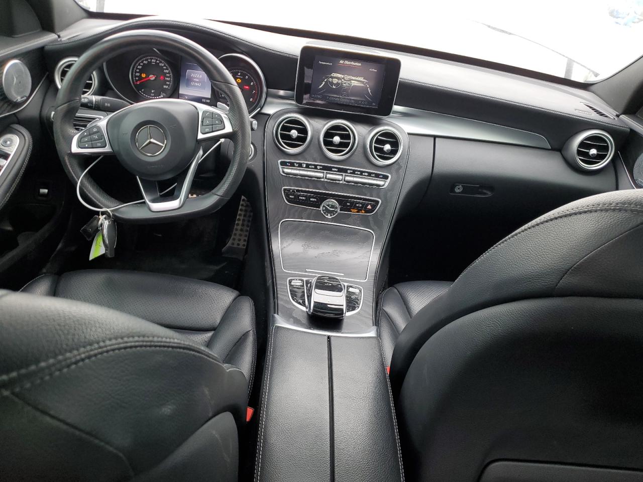 2015 Mercedes-Benz C-klasse VIN 55SWF4KBXFU094072 Copart auction photo, front end damage thumbnail 8