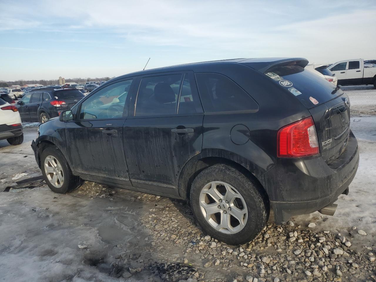 2013 Ford Edge VIN 2FMDK4GC1DBB05617 Copart auction photo, front end / side damage thumbnail 2