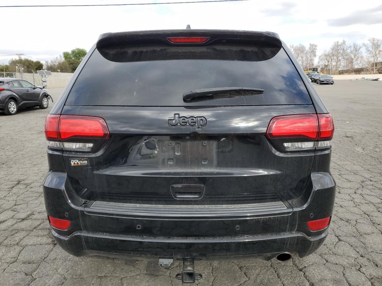 2018 Jeep Grand Cherokee VIN 1C4RJEAG6JC158775 Copart auction photo, front end / side damage thumbnail 6