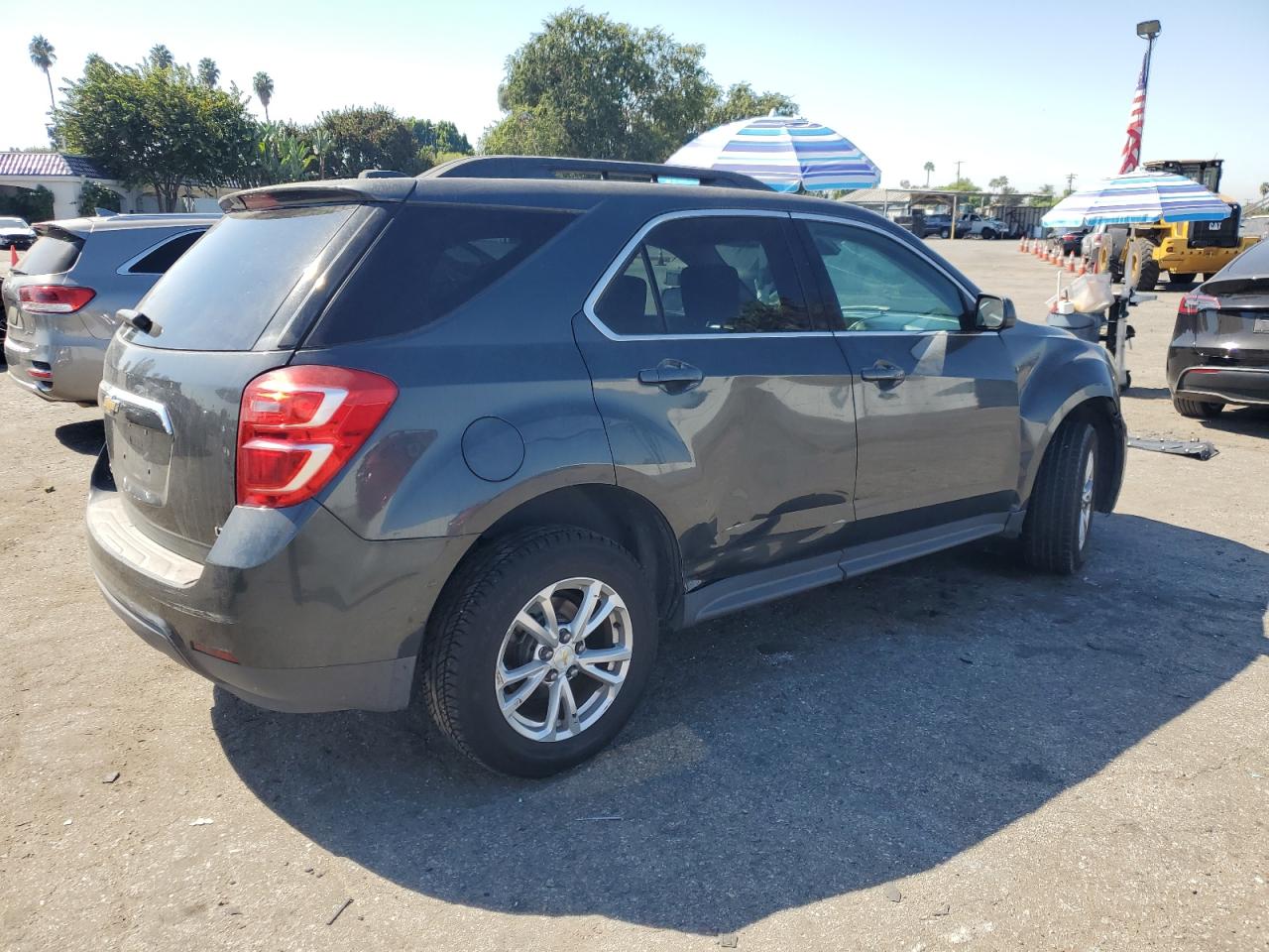 2017 Chevrolet Equinox VIN 2GNALCEK6H6219871 Copart auction photo, front end / undercarriage damage thumbnail 3