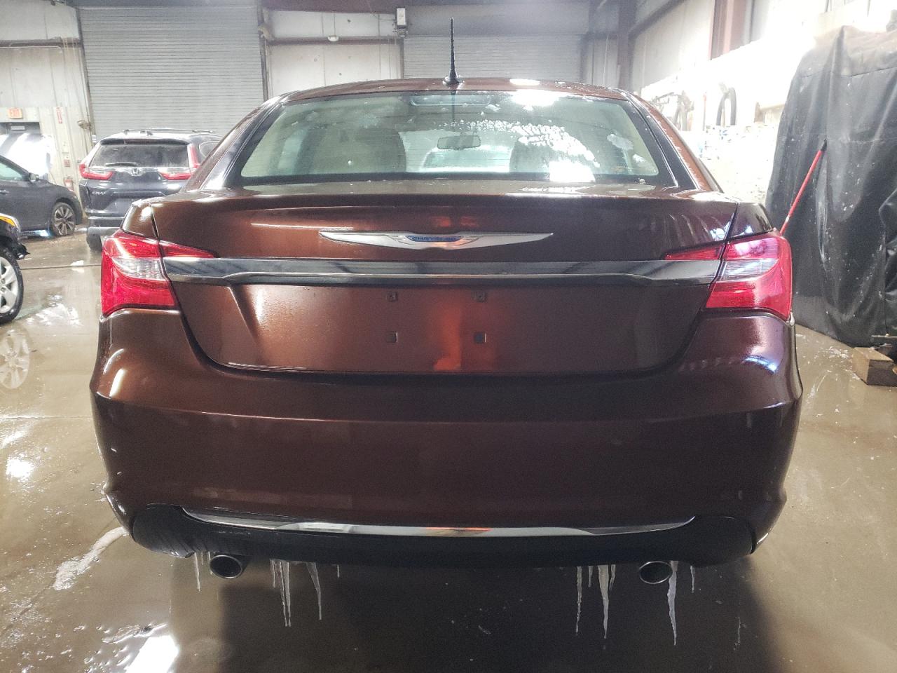 2013 Chrysler 200 VIN 1C3CCBCG8DN612503 Copart auction photo, front end damage thumbnail 6