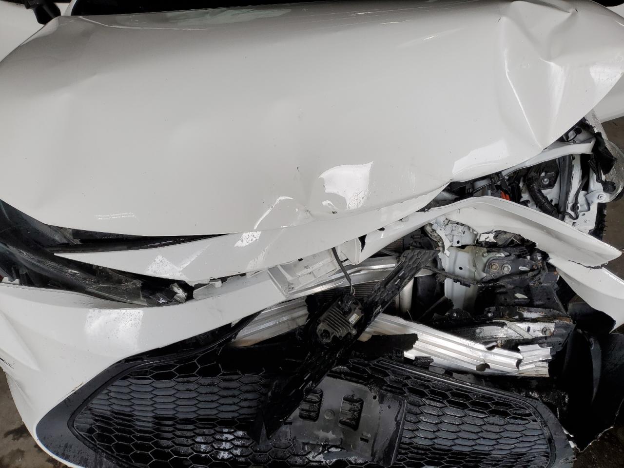 2022 Toyota Corolla VIN 5YFEPMAE5NP279560 Copart auction photo, front end / side damage thumbnail 11