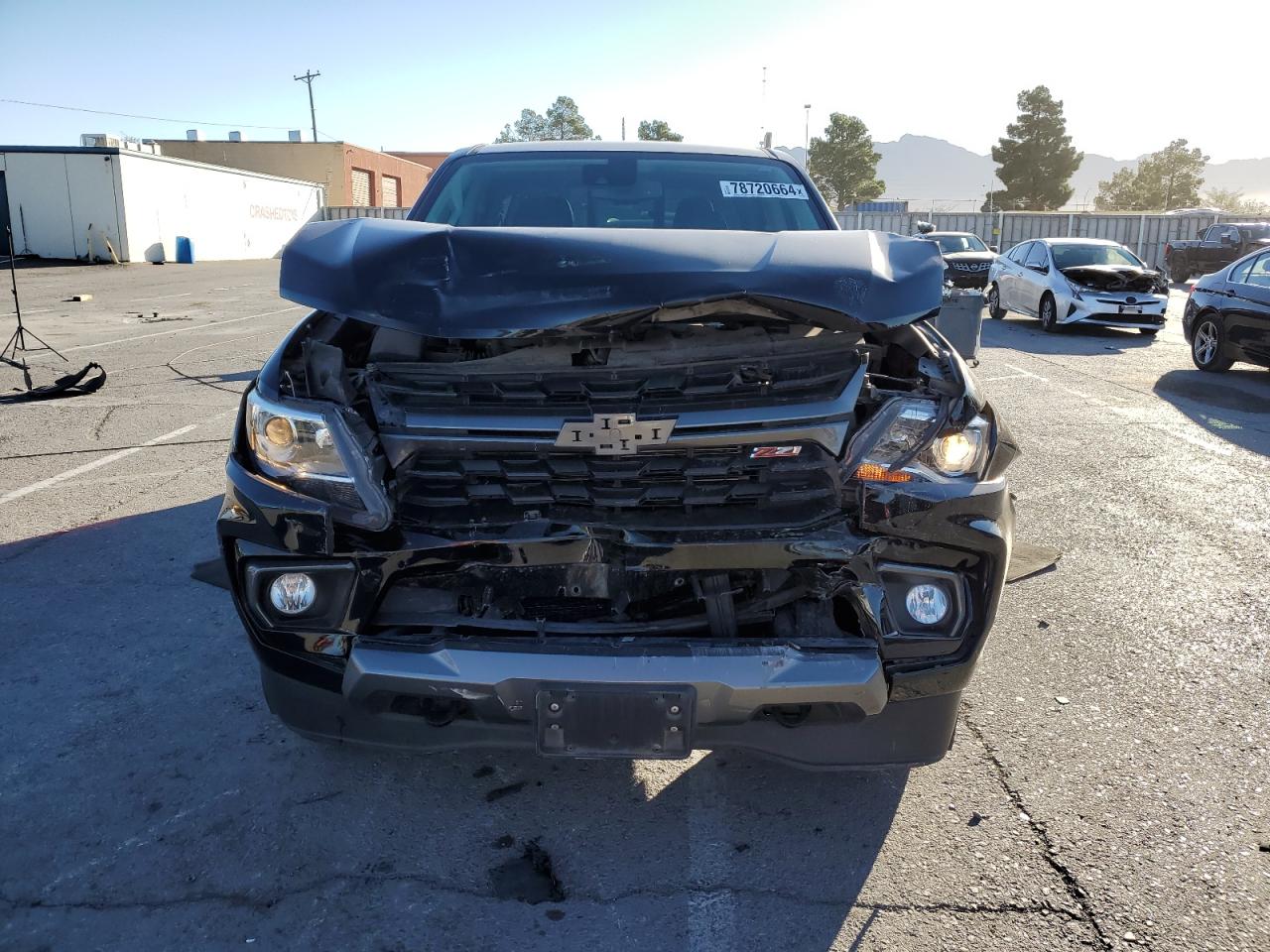2022 Chevrolet Colorado VIN 1GCGSDENXN1152373 Copart auction photo, front end damage thumbnail 5